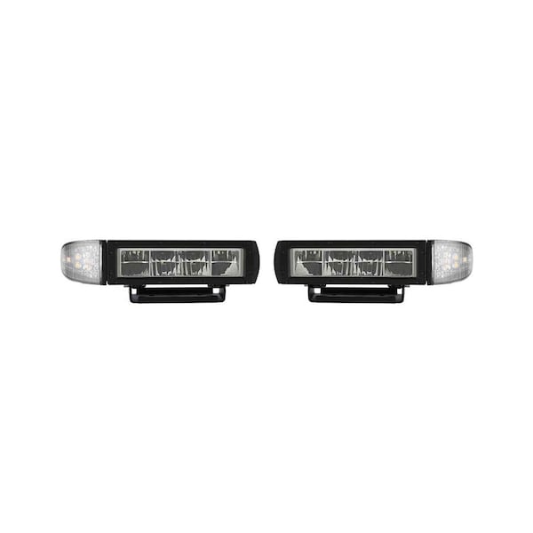 SnowLight Series X - 40W Heated Lens Snow Plow Head Light Kit